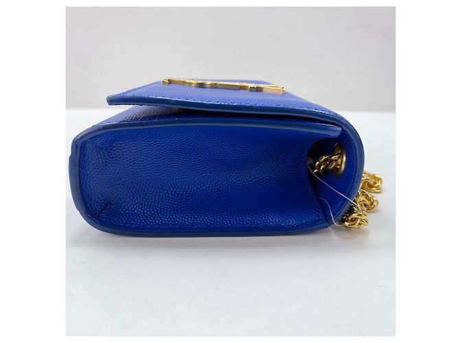 Borsa a tracolla Yves Saint Laurent Kate Blu - vista 4