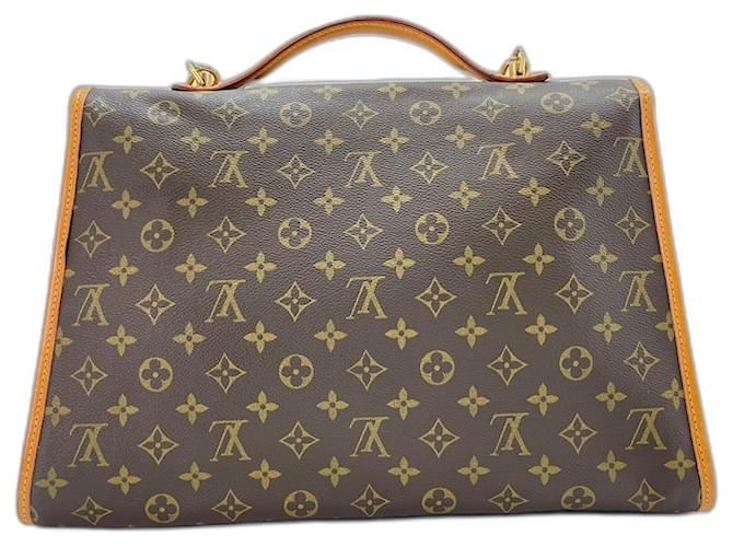 Borsa Louis Vuitton Beverly Marrone - vista 3