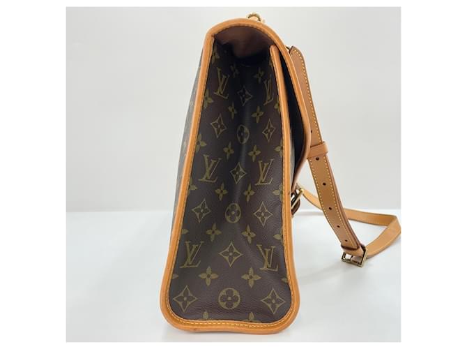 Borsa Louis Vuitton Beverly Marrone - vista 5