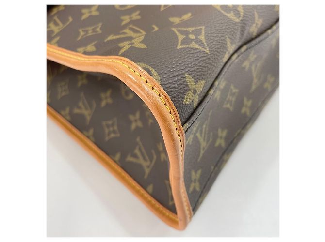 Borsa Louis Vuitton Beverly Marrone - vista 8