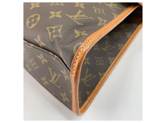 Borsa Louis Vuitton Beverly Marrone - vista 9