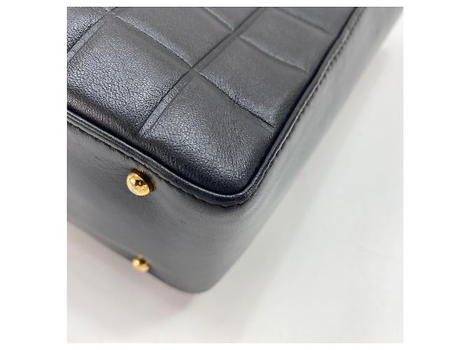 Borsa Tote CHANEL Chocolate Bar Nero - vista 9