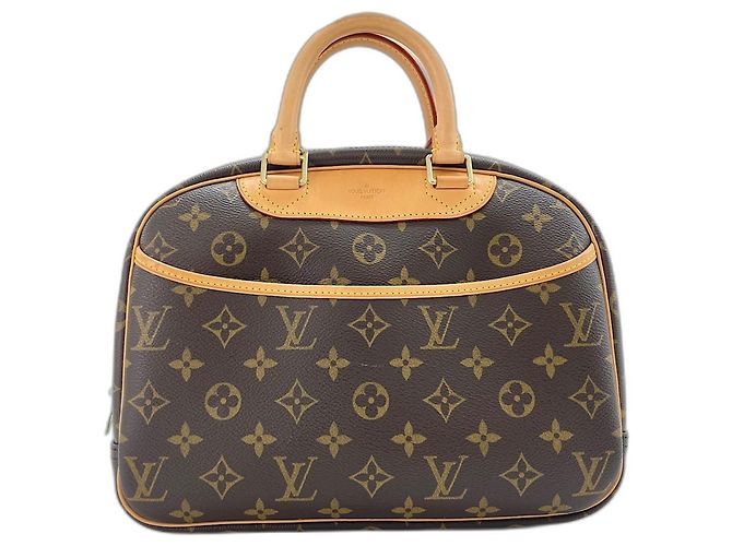 Borsa Louis Vuitton Trouville Marrone - vista 2