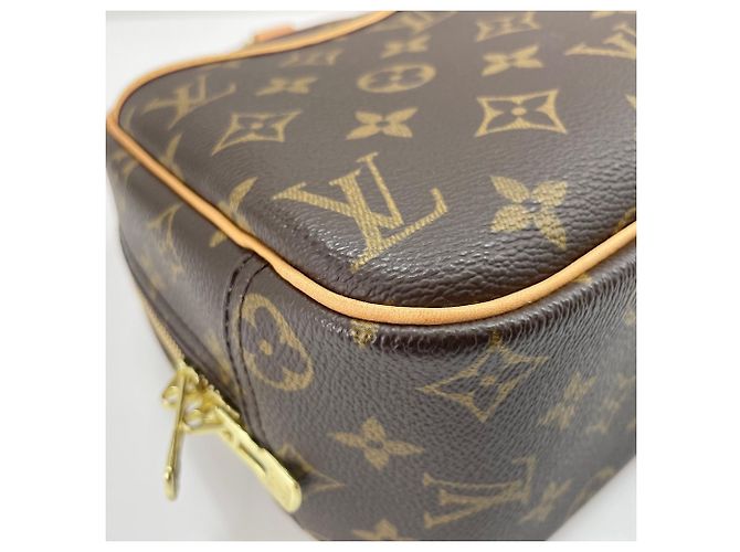 Borsa Louis Vuitton Trouville Marrone - vista 6