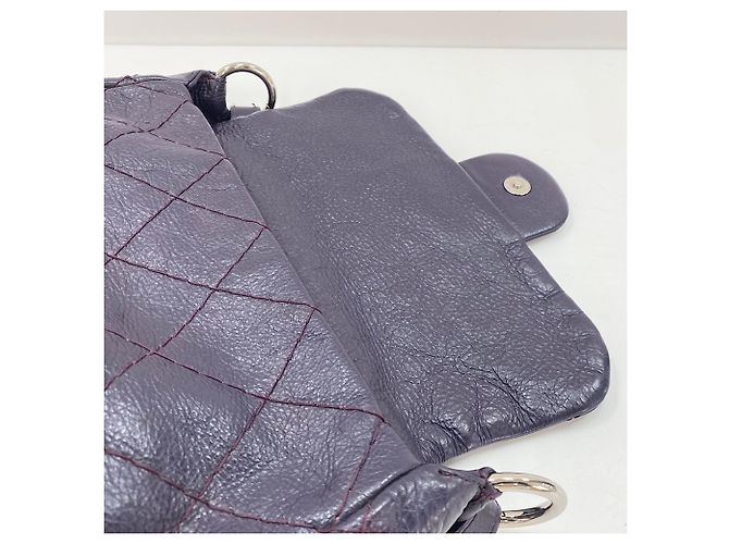 Borsa a tracolla Chanel On the Road Viola Porpora - vista 17