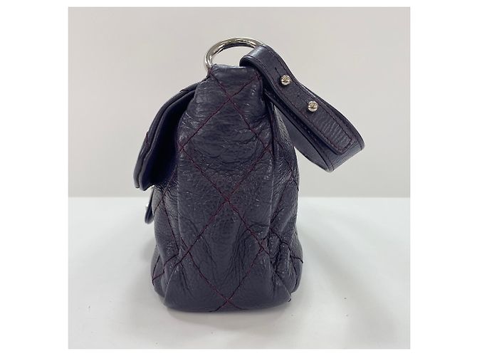 Borsa a tracolla Chanel On the Road Viola Porpora - vista 5