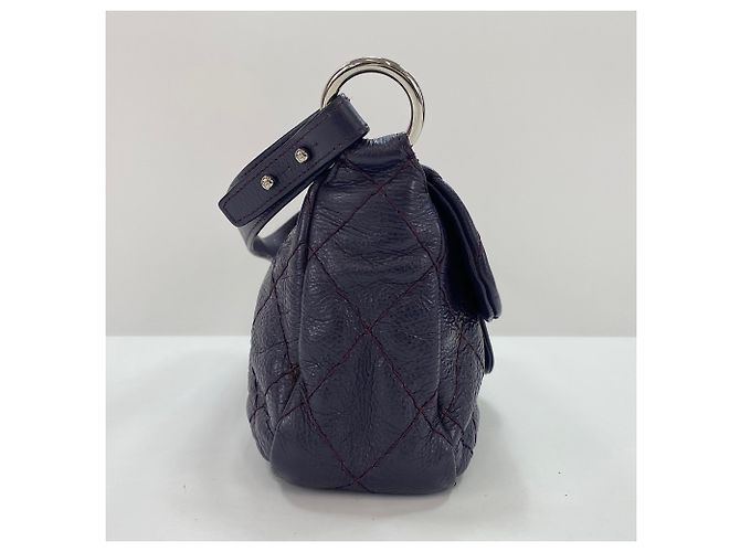 Borsa a tracolla Chanel On the Road Viola Porpora - vista 6
