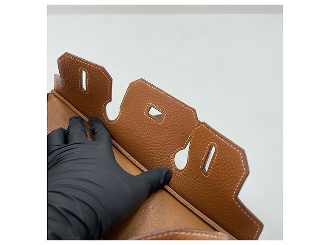 Hermès Borsa HERMES Birkin 30 in marrone - vista 13