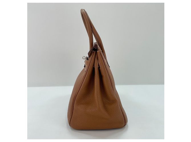 Hermès Borsa HERMES Birkin 30 in marrone - vista 3