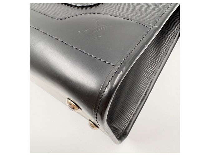 Borsa Tote Louis Vuitton Epi Madeleine GM, Nero - vista 9