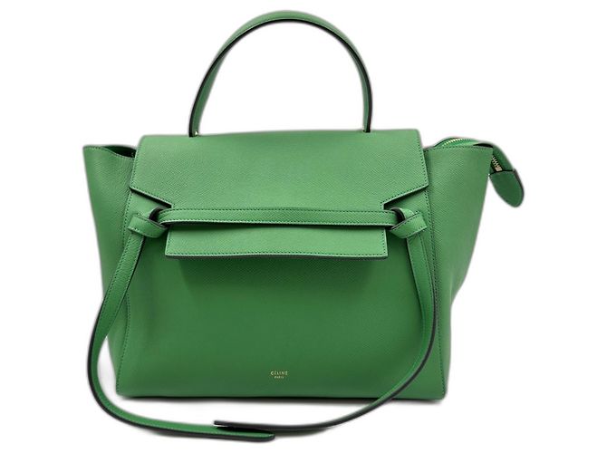 Belt Bag Céline Borsa Cintura Celine Verde - vista 2