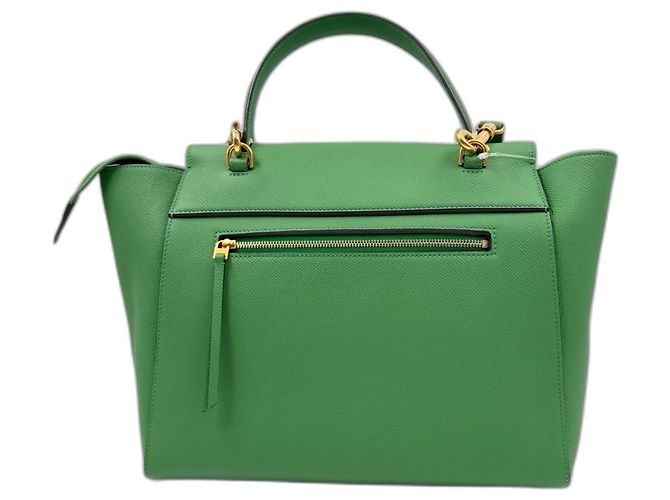 Belt Bag Céline Borsa Cintura Celine Verde - vista 3