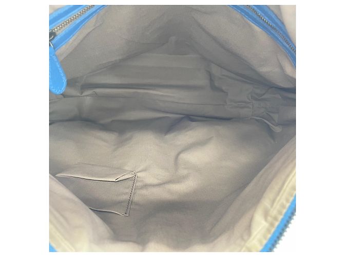 Borsa a tracolla Bottega Veneta Intrecciato Blu - vista 9