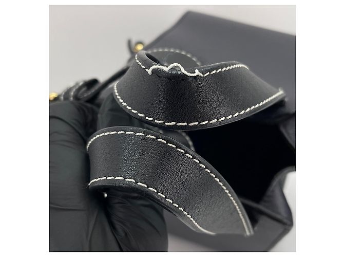 Borsa a mano e a tracolla Loewe Hammock Small in Navy Blu navy - vista 10