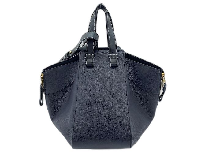 Borsa a mano e a tracolla Loewe Hammock Small in Navy Blu navy - vista 3