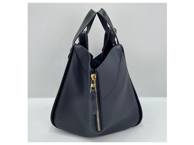 Borsa a mano e a tracolla Loewe Hammock Small in Navy Blu navy - vista 5