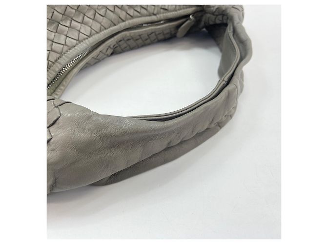 Borsa a tracolla Bottega Veneta Intrecciato Marrone - vista 6