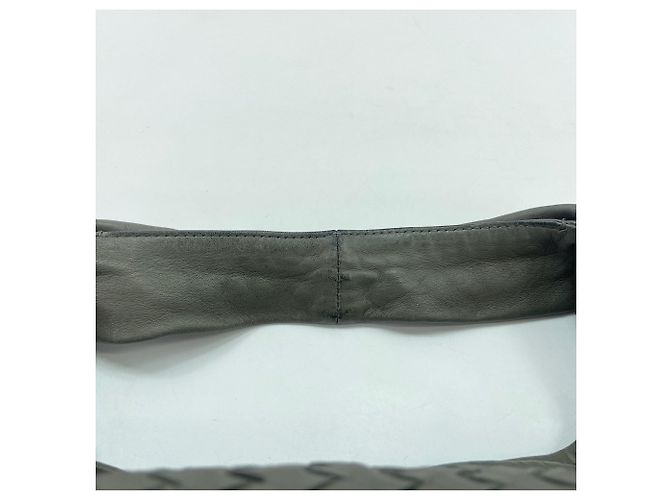 Borsa a tracolla Bottega Veneta Intrecciato Marrone - vista 7