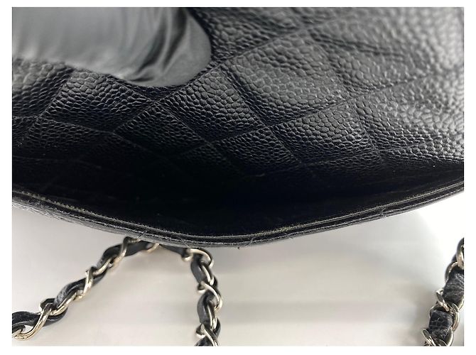Timeless Borsa a tracolla CHANEL Matelassé in nero - vista 14