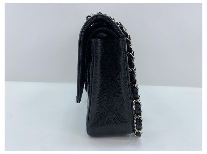 Timeless Borsa a tracolla CHANEL Matelassé in nero - vista 3