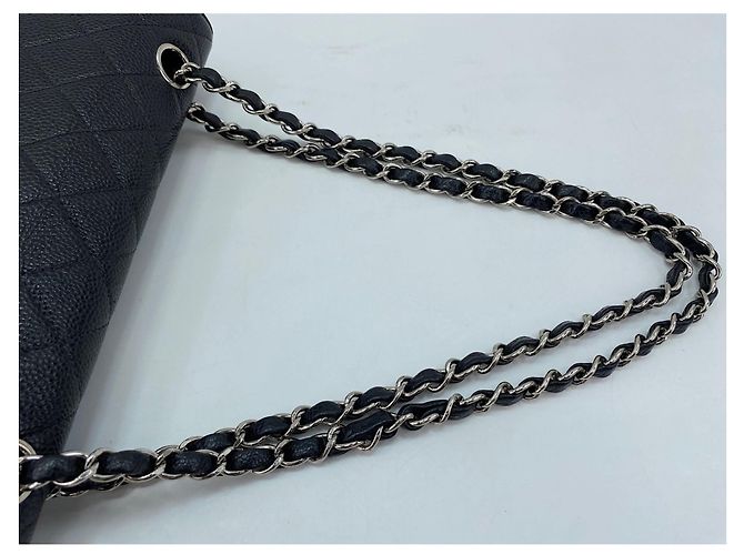 Timeless Borsa a tracolla CHANEL Matelassé in nero - vista 8