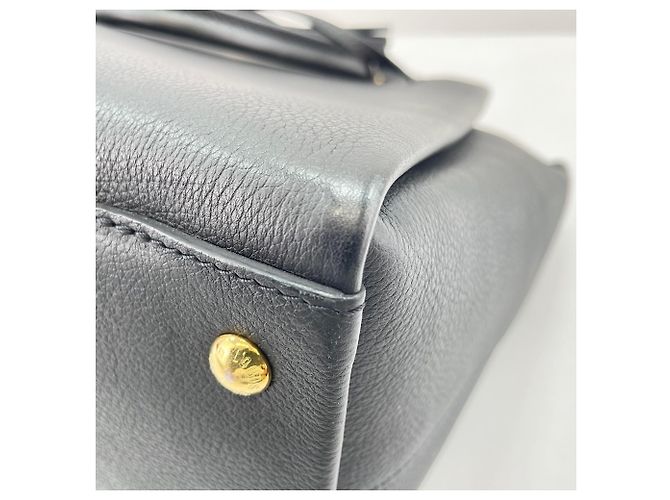 Borsa Tote Louis Vuitton Lockmeet, Nero - vista 6