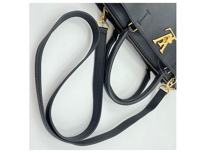 Borsa Tote Louis Vuitton Lockmeet, Nero - vista 8