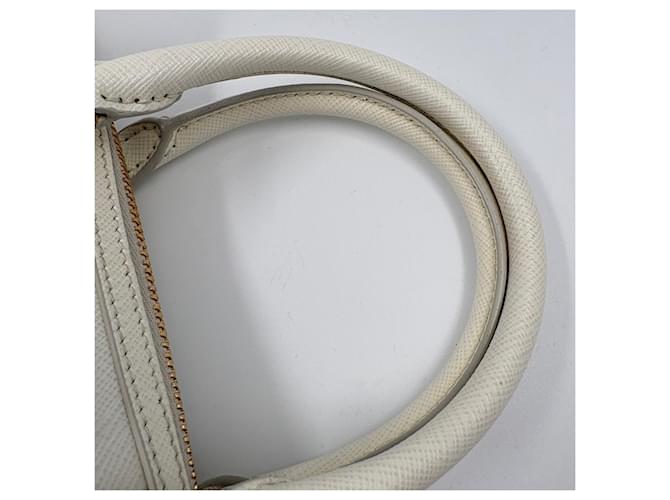 Borsa PRADA Saffiano usata in White Bianco - vista 11
