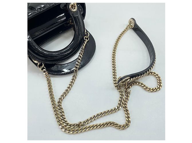 Christian Dior Lady Mini Handtasche in Schwarz - Ansicht 10