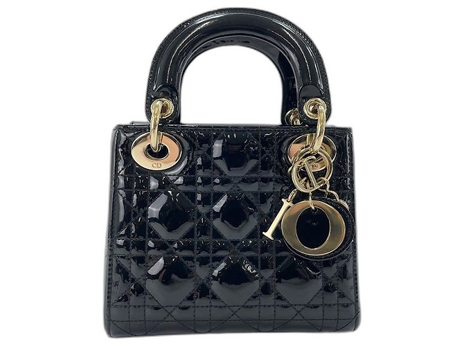 Christian Dior Lady Mini Handtasche in Schwarz - Ansicht 2
