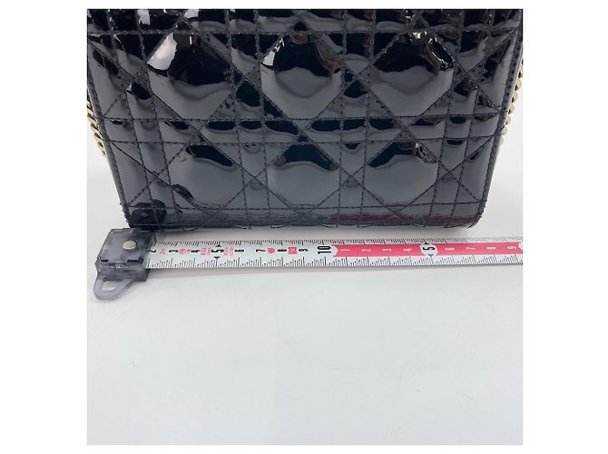 Christian Dior Lady Mini Handtasche in Schwarz - Ansicht 4