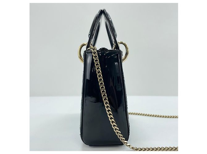 Christian Dior Lady Mini Handtasche in Schwarz - Ansicht 5