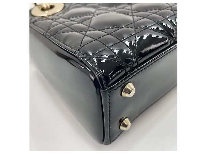 Christian Dior Lady Mini Handtasche in Schwarz - Ansicht 8