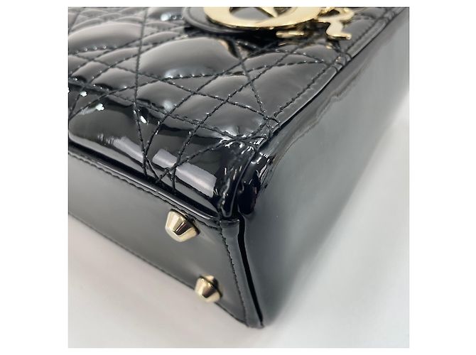 Christian Dior Lady Mini Handtasche in Schwarz - Ansicht 9