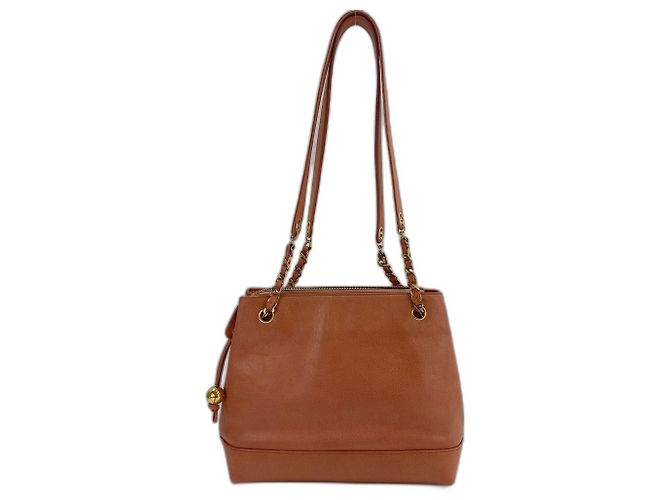 Borsa tote Chanel rosa - vista 2