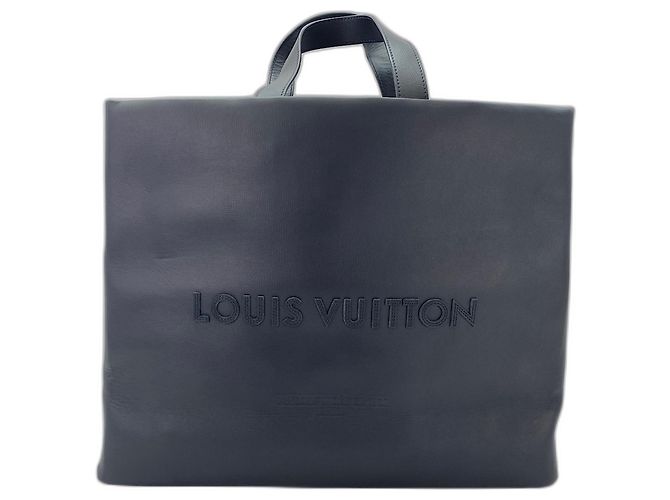 Borsa Tote Louis Vuitton Noir MM Nero - vista 2
