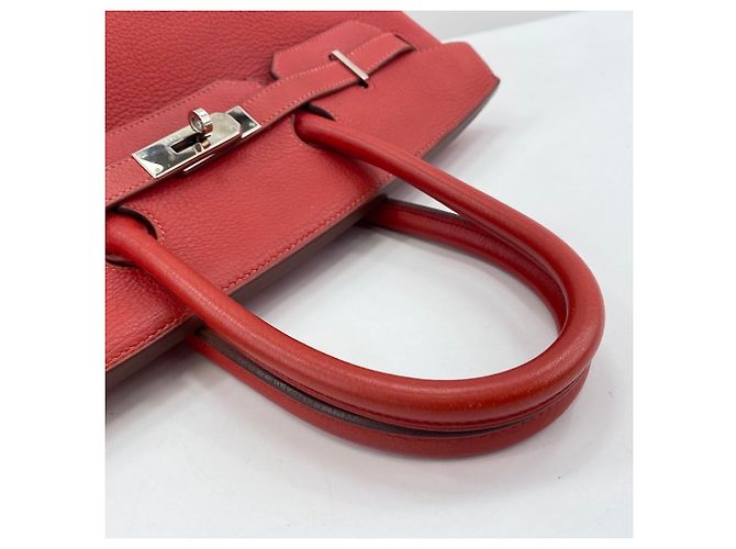 Hermès Bolso Hermes Birkin 35 en rojo Roja - vista 8