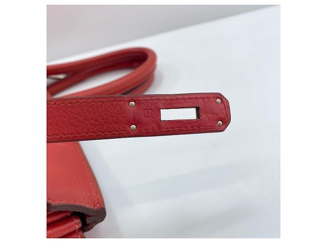 Hermès Bolso Hermes Birkin 35 en rojo Roja - vista 9