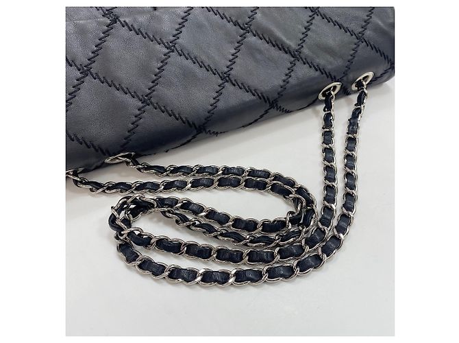 Borsa a tracolla Chanel nera Nero - vista 10