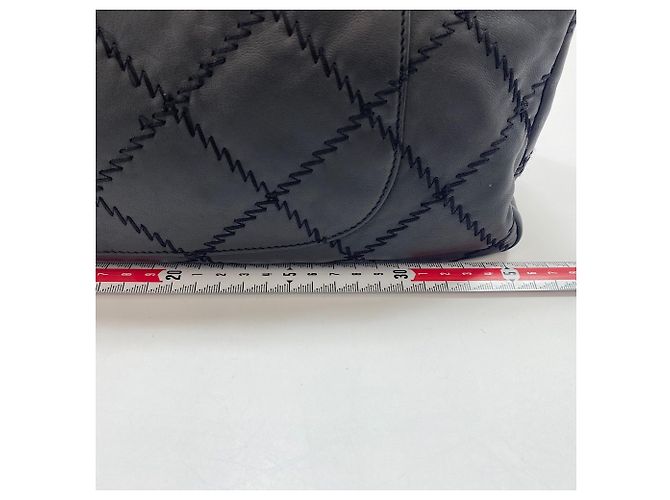 Borsa a tracolla Chanel nera Nero - vista 4