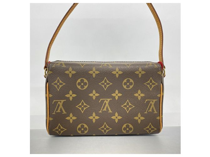 Borsa a mano Louis Vuitton Monogram Recital Marrone - vista 10