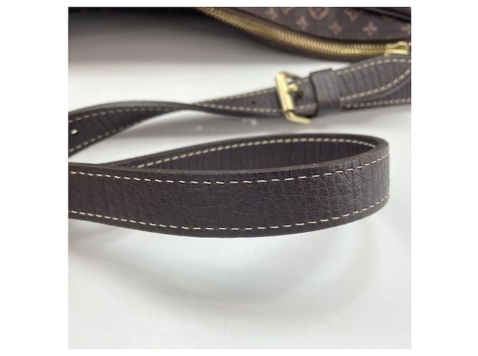 Borsa a tracolla Louis Vuitton Monogram Mini Lin Marrone - vista 9