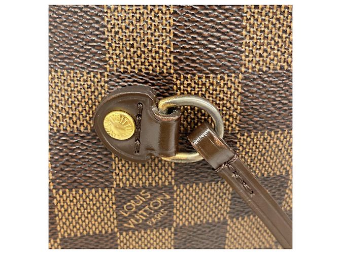 Borsa Tote Louis Vuitton Damier Neverfull MM Damier ebene - vista 12