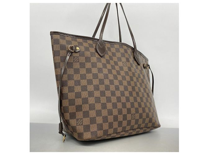 Borsa Tote Louis Vuitton Damier Neverfull MM Damier ebene - vista 2