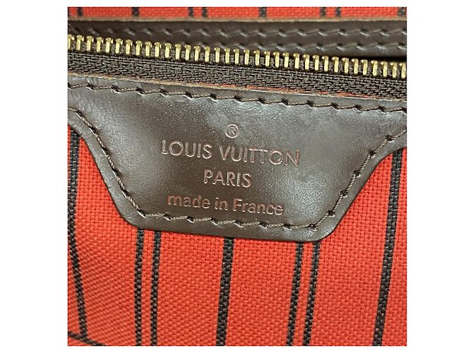 Borsa Tote Louis Vuitton Damier Neverfull MM Damier ebene - vista 5