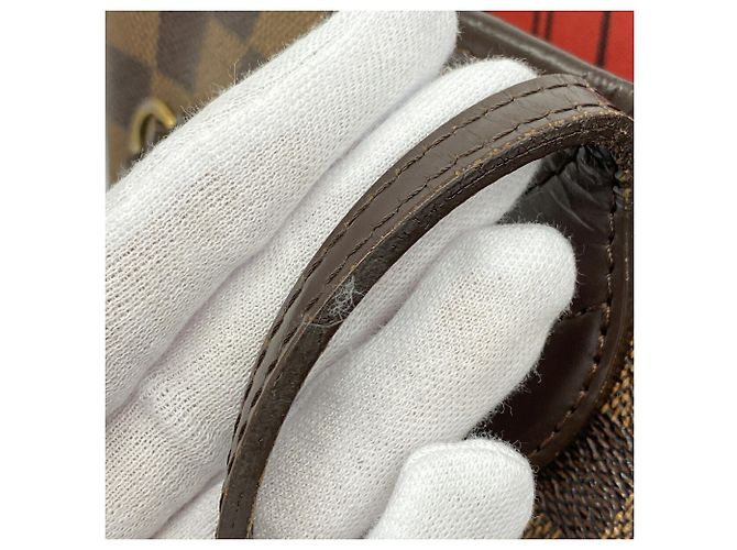 Borsa Tote Louis Vuitton Damier Neverfull MM Damier ebene - vista 8
