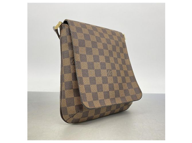 Borsa a tracolla Louis Vuitton Damier Musette Salsa Damier ebene - vista 2