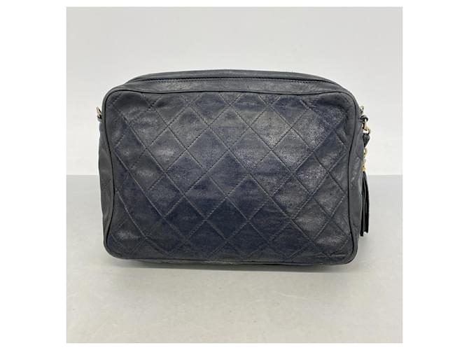 Borsa a tracolla Chanel Matelassé Nero - vista 12