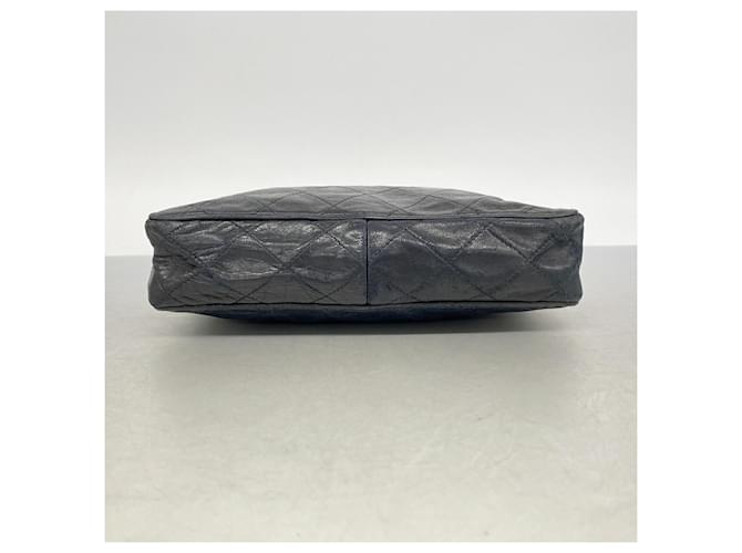 Borsa a tracolla Chanel Matelassé Nero - vista 3