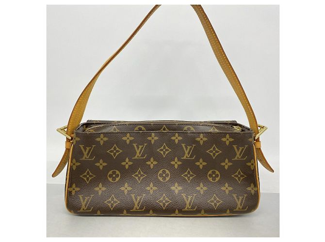Borsa a spalla Louis Vuitton Monogram Vivacite MM Marrone - vista 11